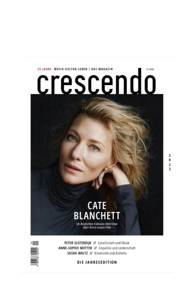 Cover of Crescendo annual issue 2023